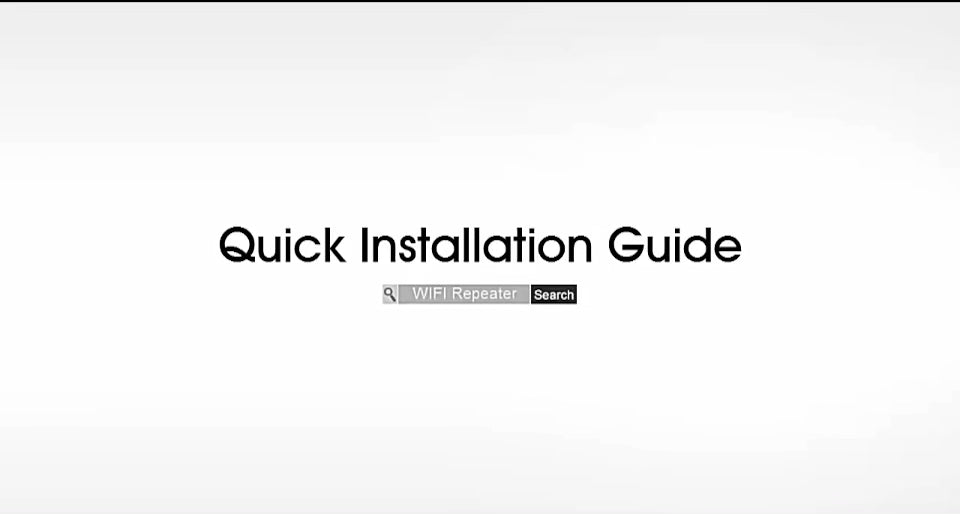 RÉPÉTITEUR DE WIFI